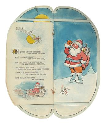 DUMMER, H. BOYLSTON. Santa Claus Aeroplane Book.